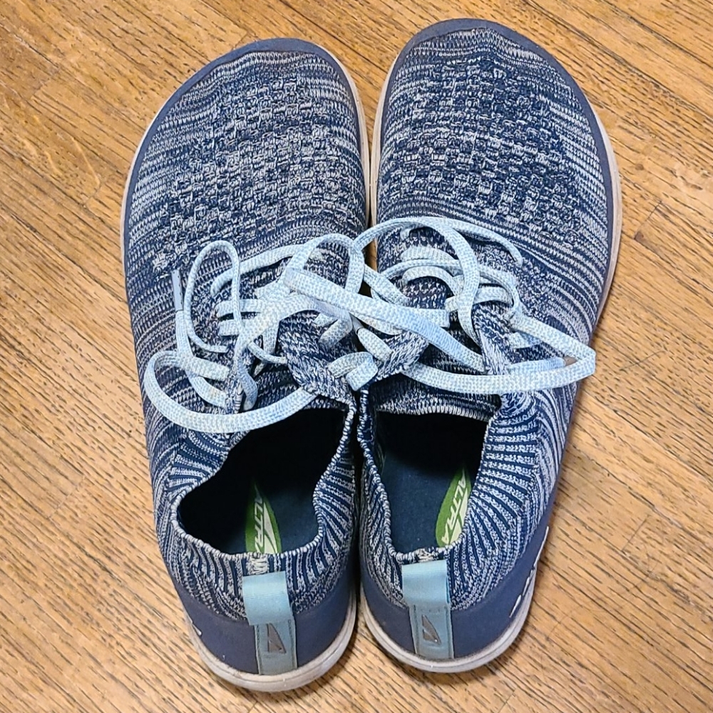 Altra knit running shoes, women's size 10